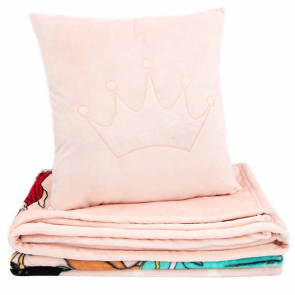 Jay Franco Character Pillow & Throw Set, Princess - Picture 2 of 8